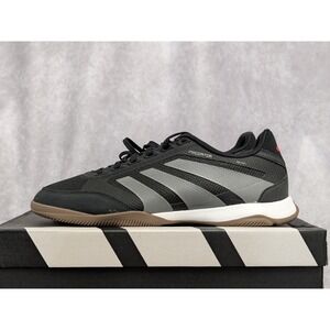 Adidas Predator League Indoor Core Black Grey Lucid Red Men 9.5 / Women 10.5